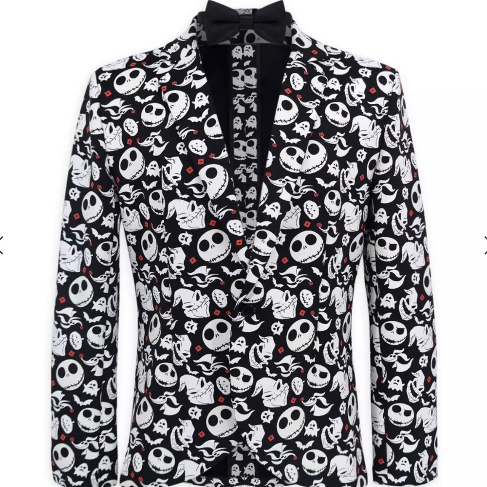 Nightmare Before Christmas Dinner Coat - glow in the dark